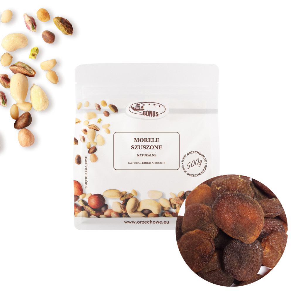 Morele suszone naturalne