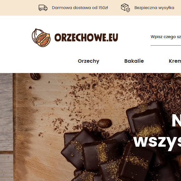 Nowa odsłona sklepu orzechowe.eu